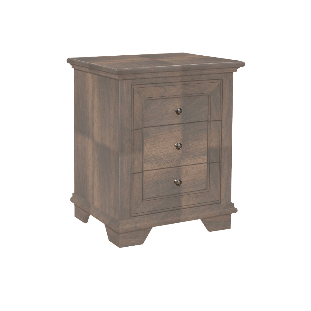 Pacific Heights 3 Drawer Nightstand