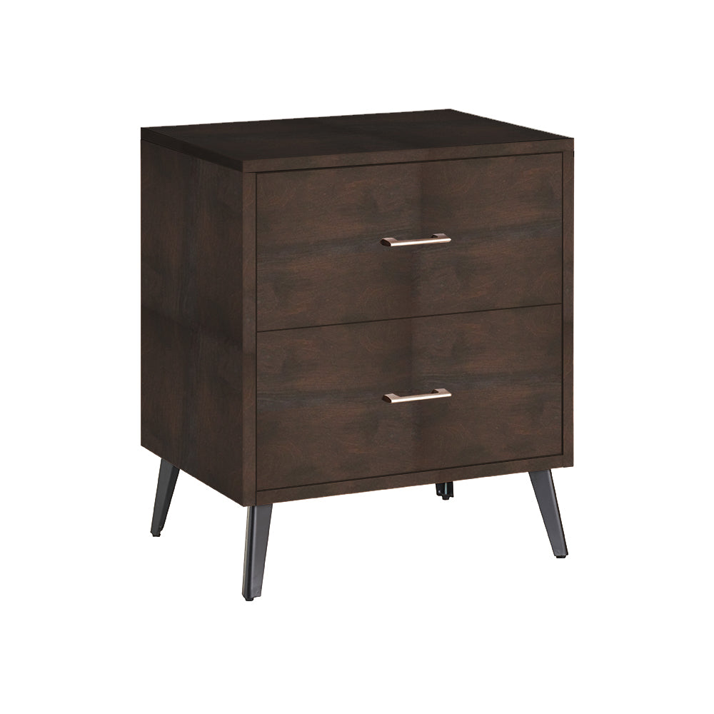 Bergen 2-Drawer Nightstand