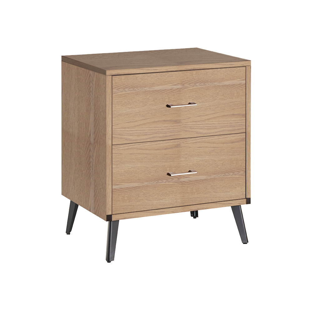 Bergen 2-Drawer Nightstand