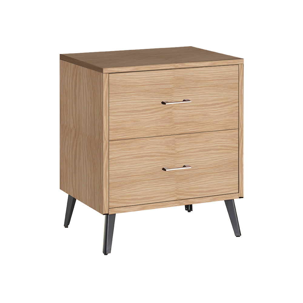 Bergen 2-Drawer Nightstand