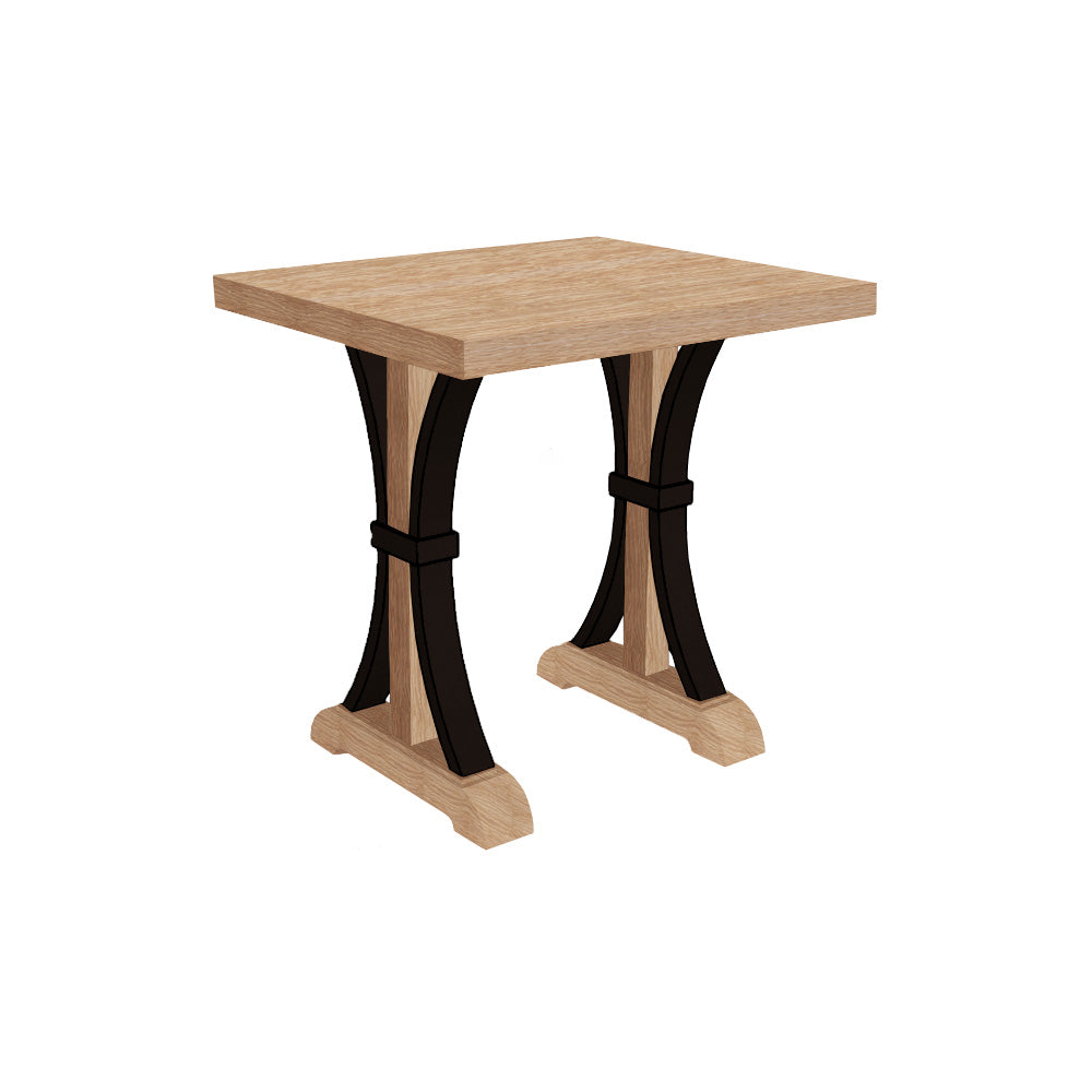 Buckle Base End Table