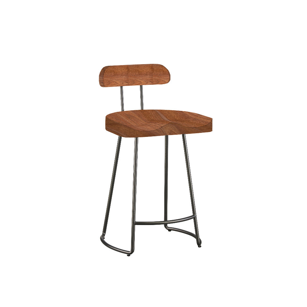 Decker Counter Stool with Back