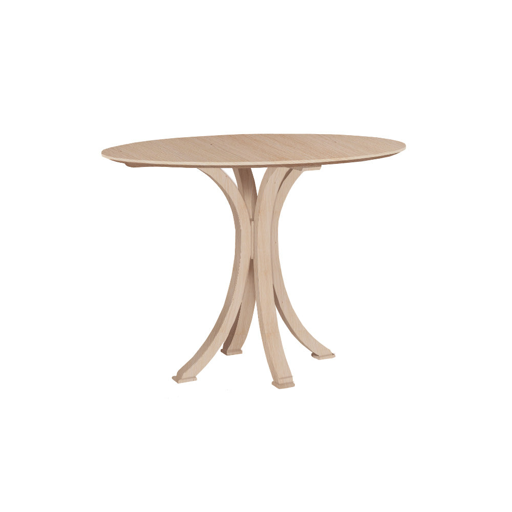 Rippleback Round Pedestal Dining Table