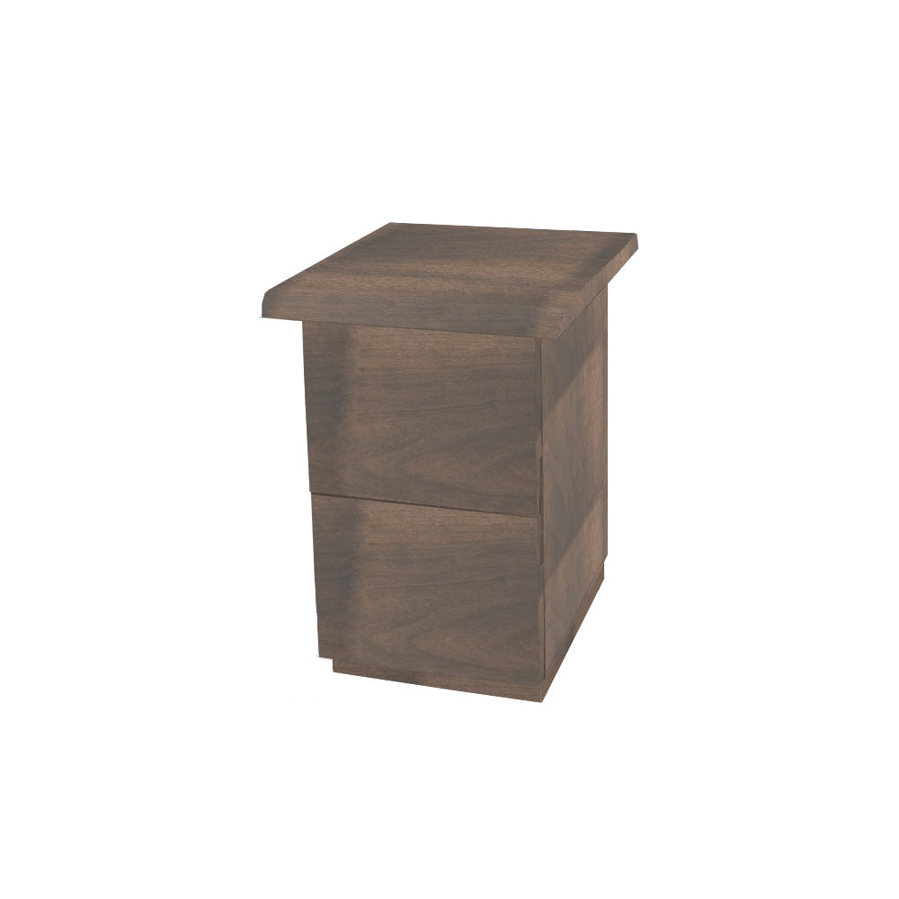 SoHo Live Edge 2-Drawer File Cabinet