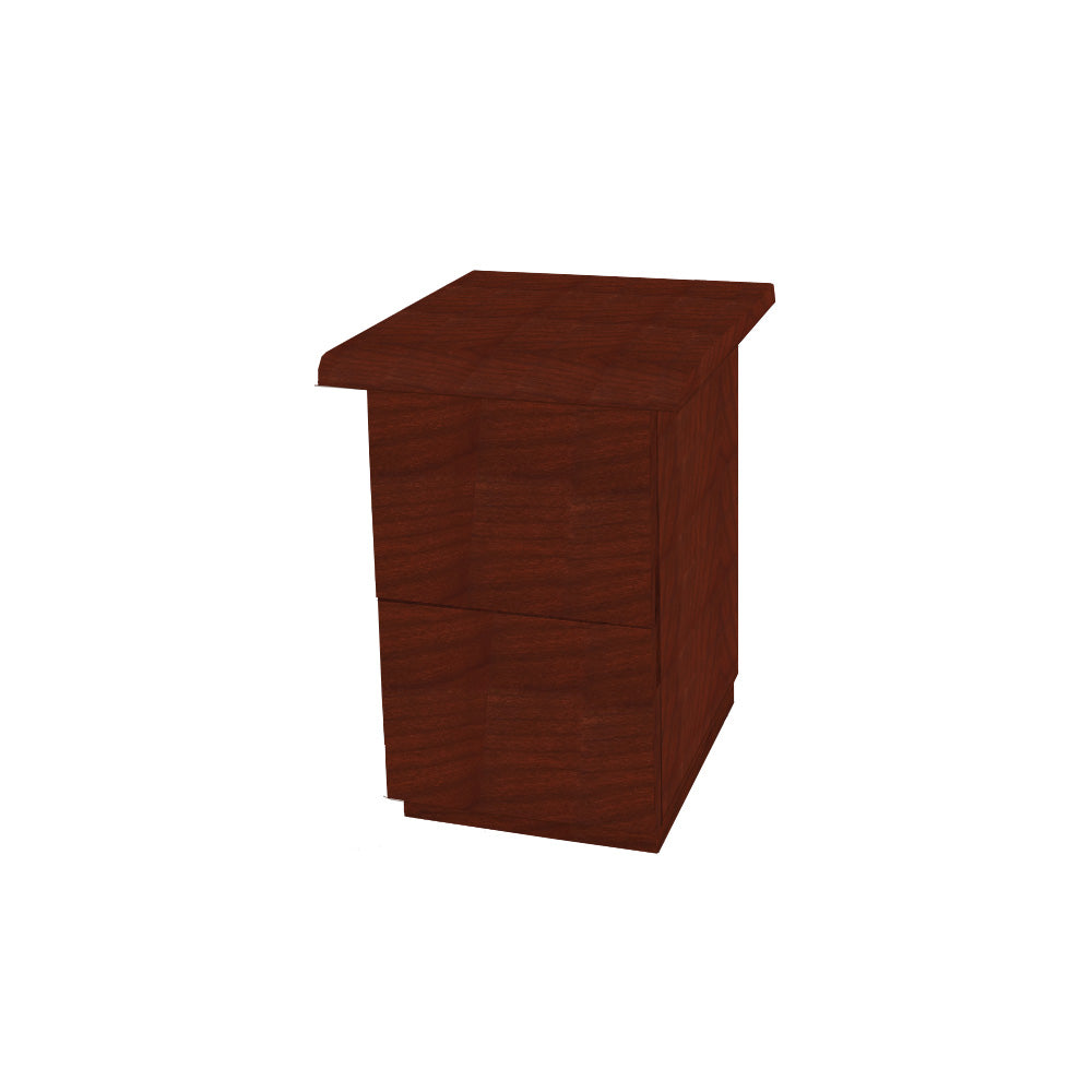 SoHo Live Edge 2-Drawer File Cabinet