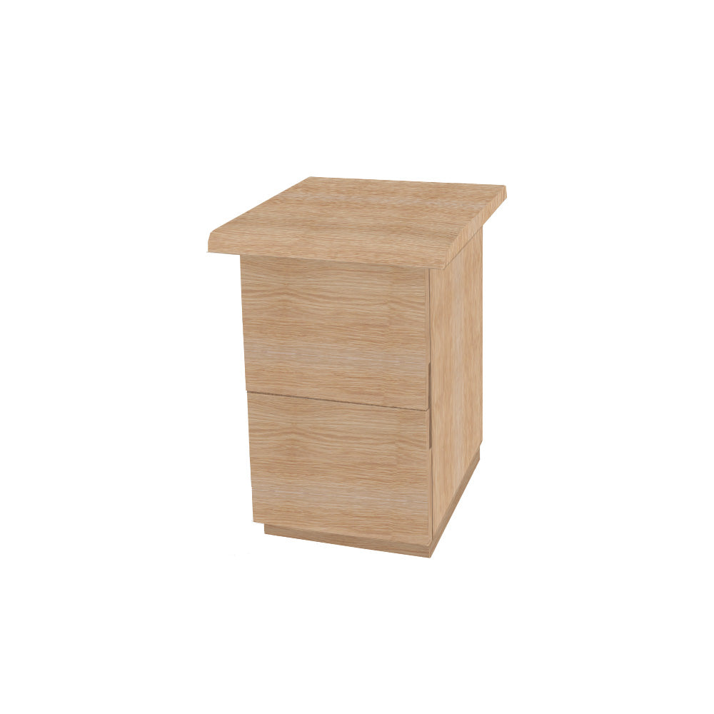 SoHo Live Edge 2-Drawer File Cabinet