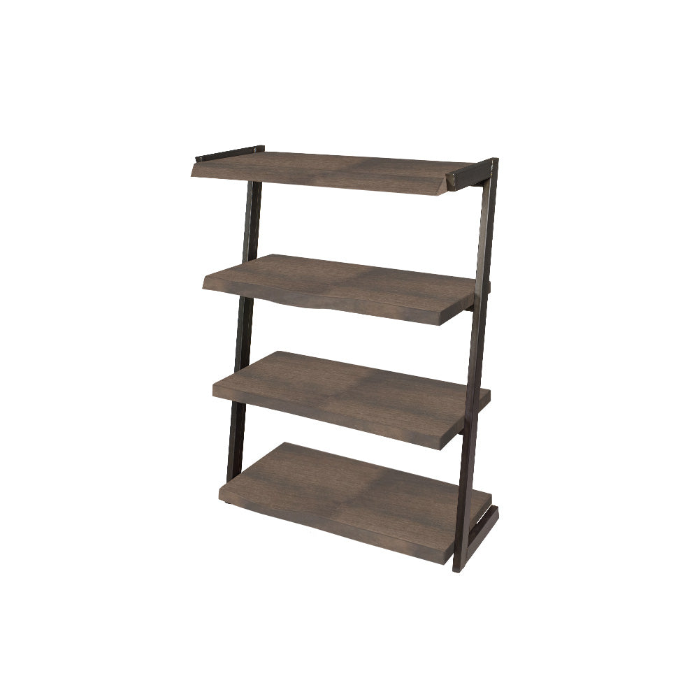 SoHo Live Edge 4-Shelf Bookcase