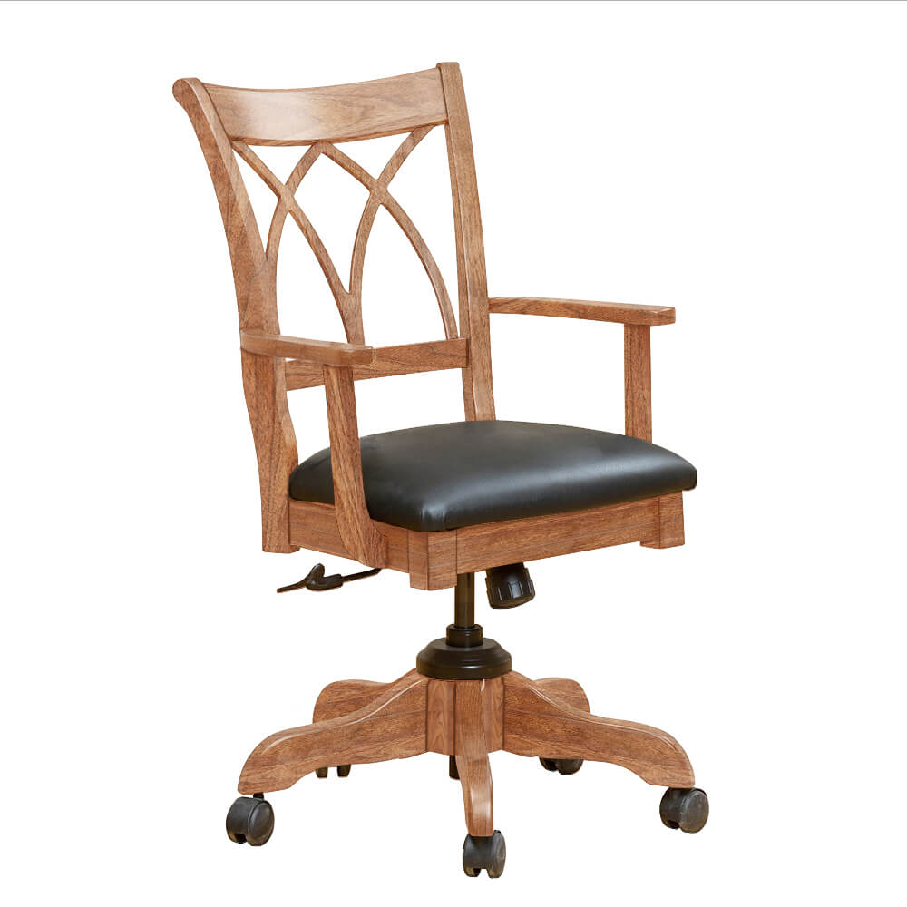 Cross Back Desk Chair