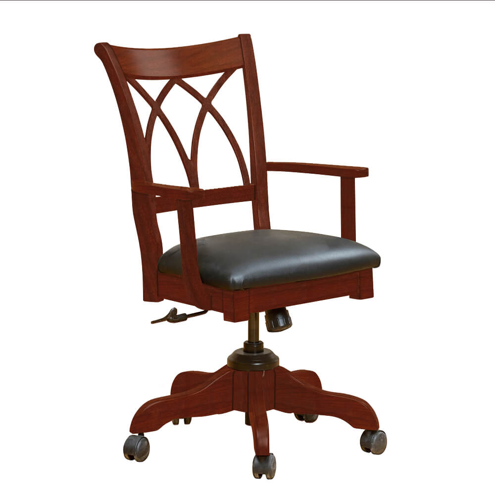 Cross Back Desk Chair