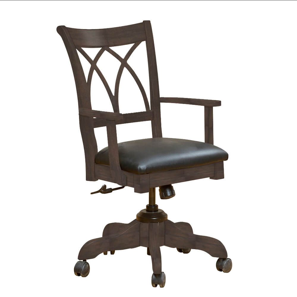 Cross Back Desk Chair