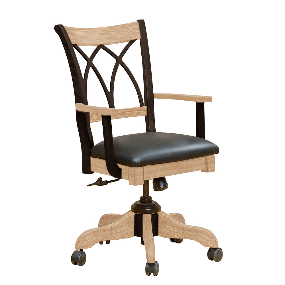 Cross Back Desk Chair