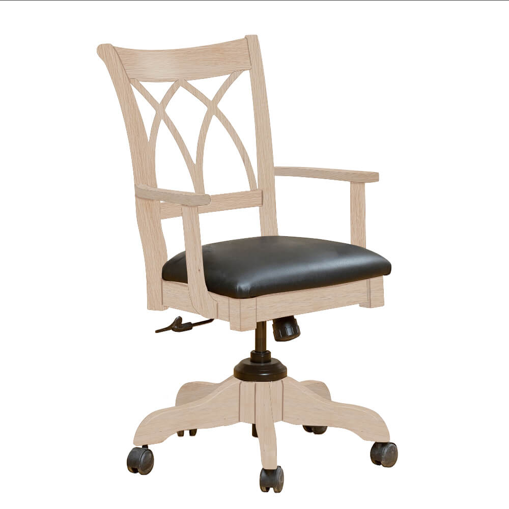 Cross Back Desk Chair