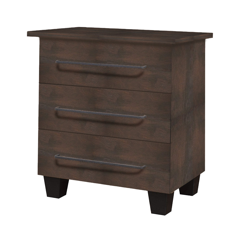 Grand Sequoia 3 Drawer Nightstand