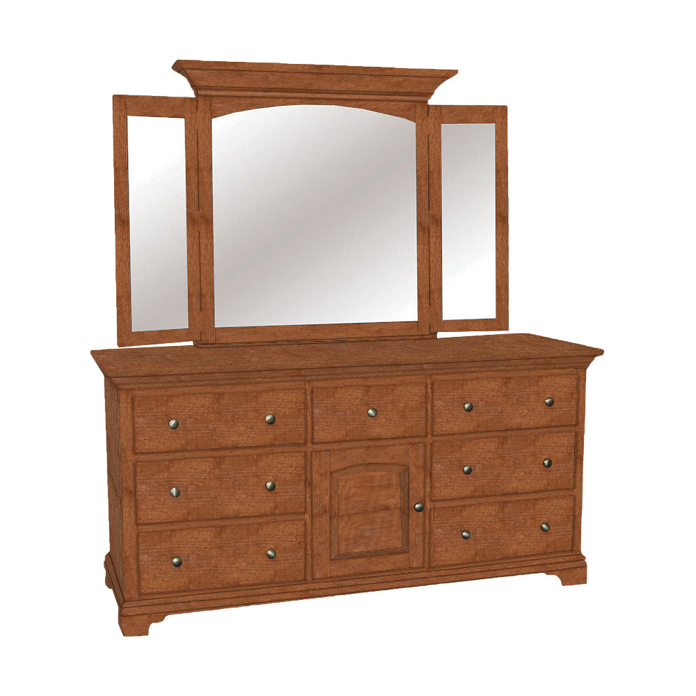 Hampton Triple Dresser