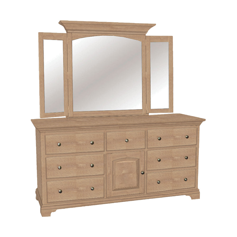 Hampton Triple Dresser