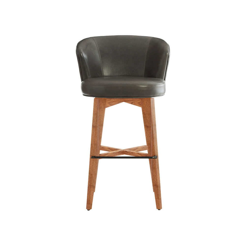 Royale Deluxe Swivel Kitchen Stool