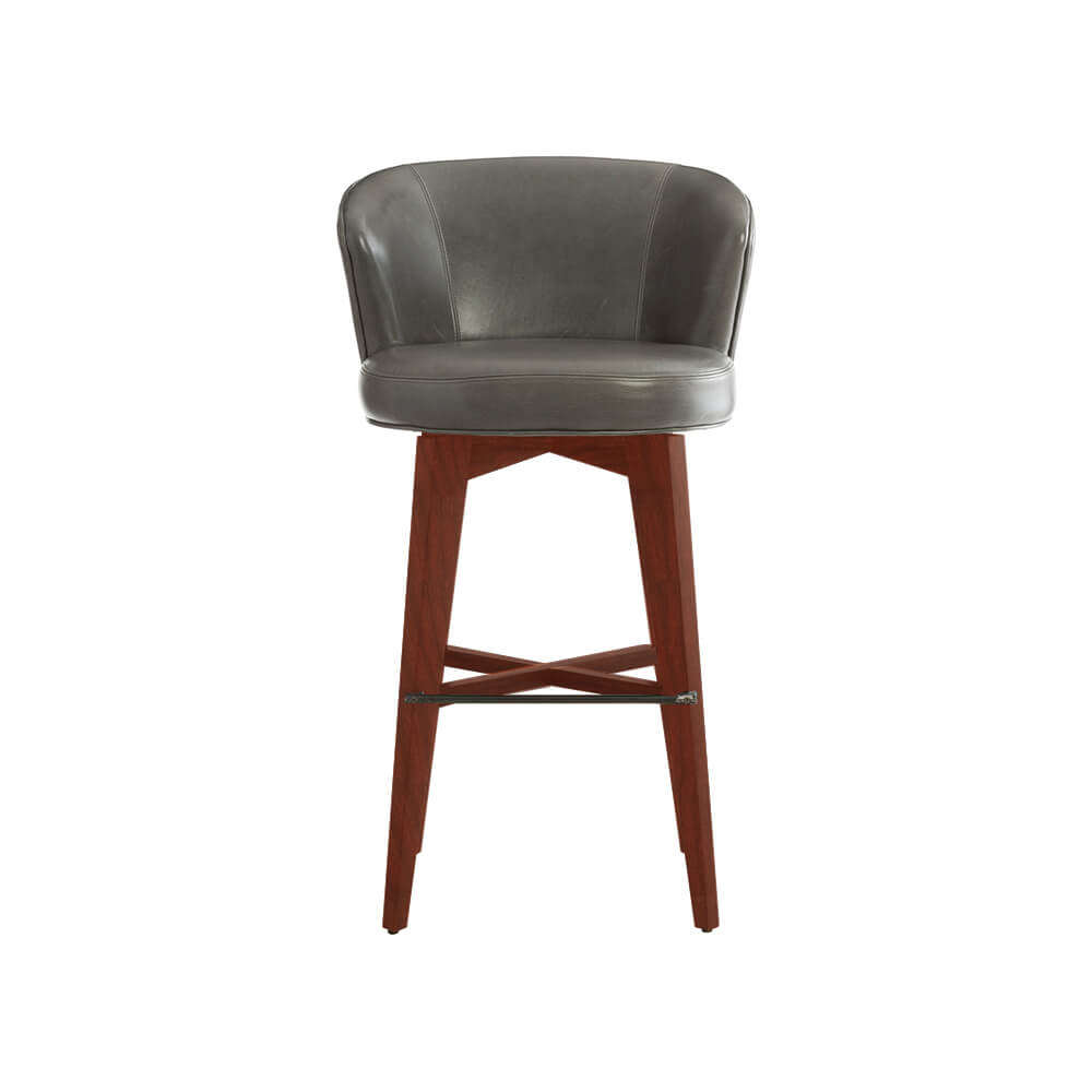 Royale Deluxe Swivel Kitchen Stool