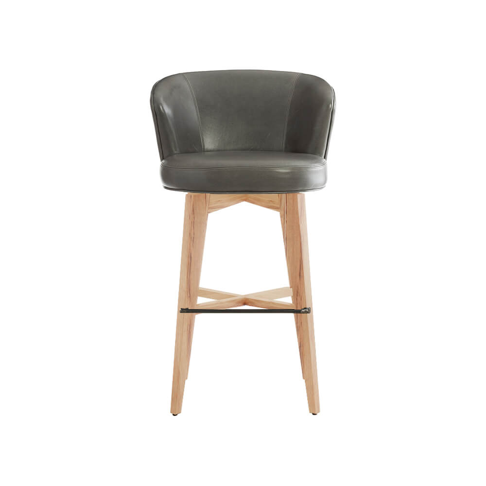 Royale Deluxe Swivel Kitchen Stool