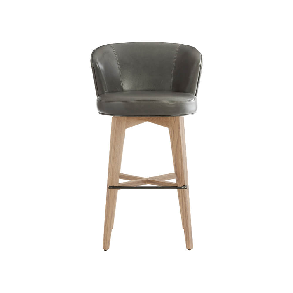 Royale Deluxe Swivel Kitchen Stool