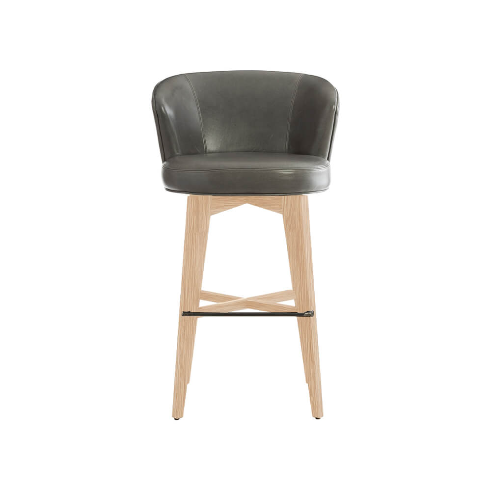 Royale Deluxe Swivel Kitchen Stool