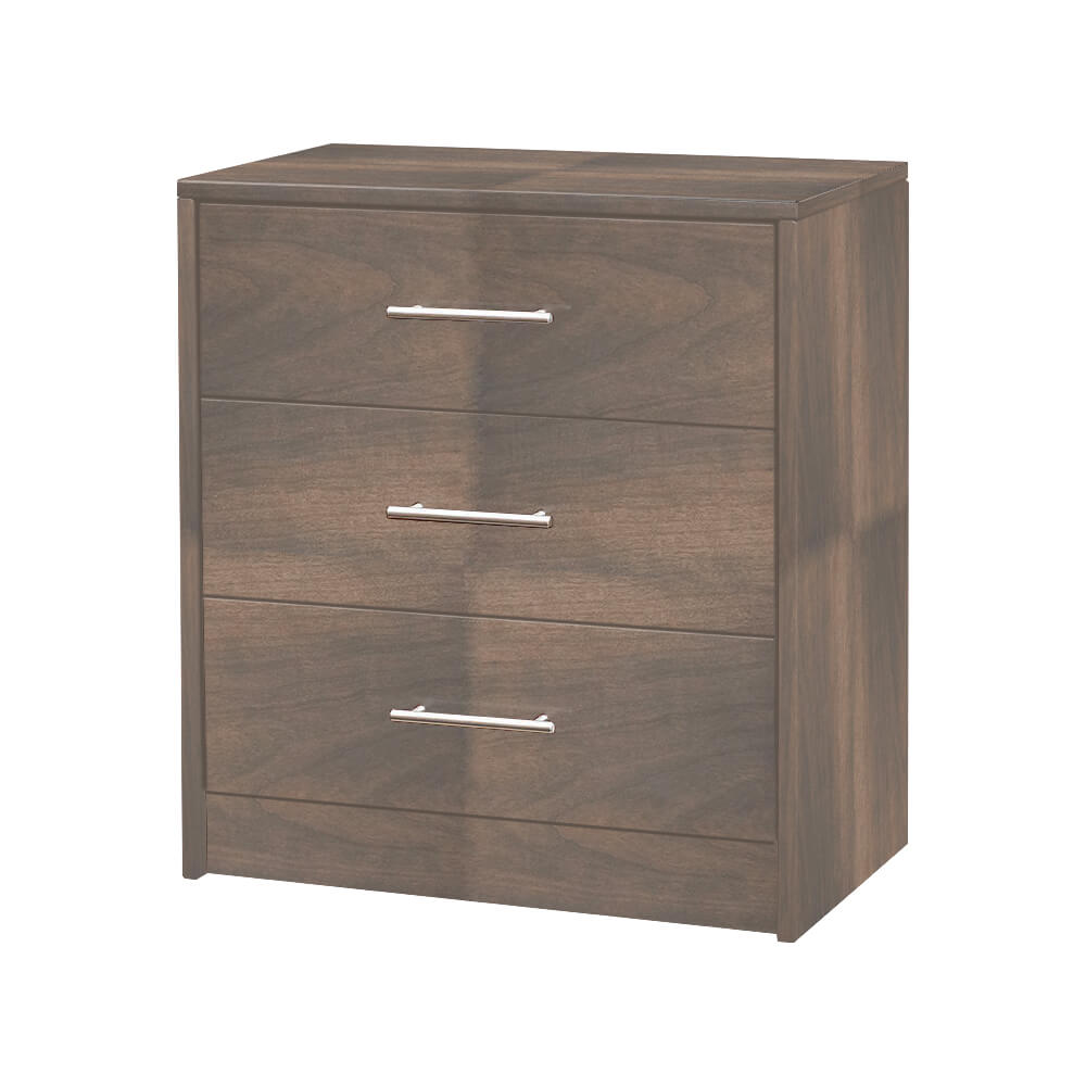 Ventura 3 Drawer Nightstand