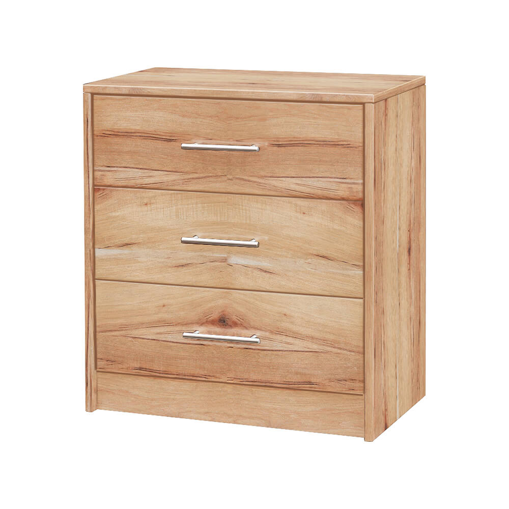 Ventura 3 Drawer Nightstand