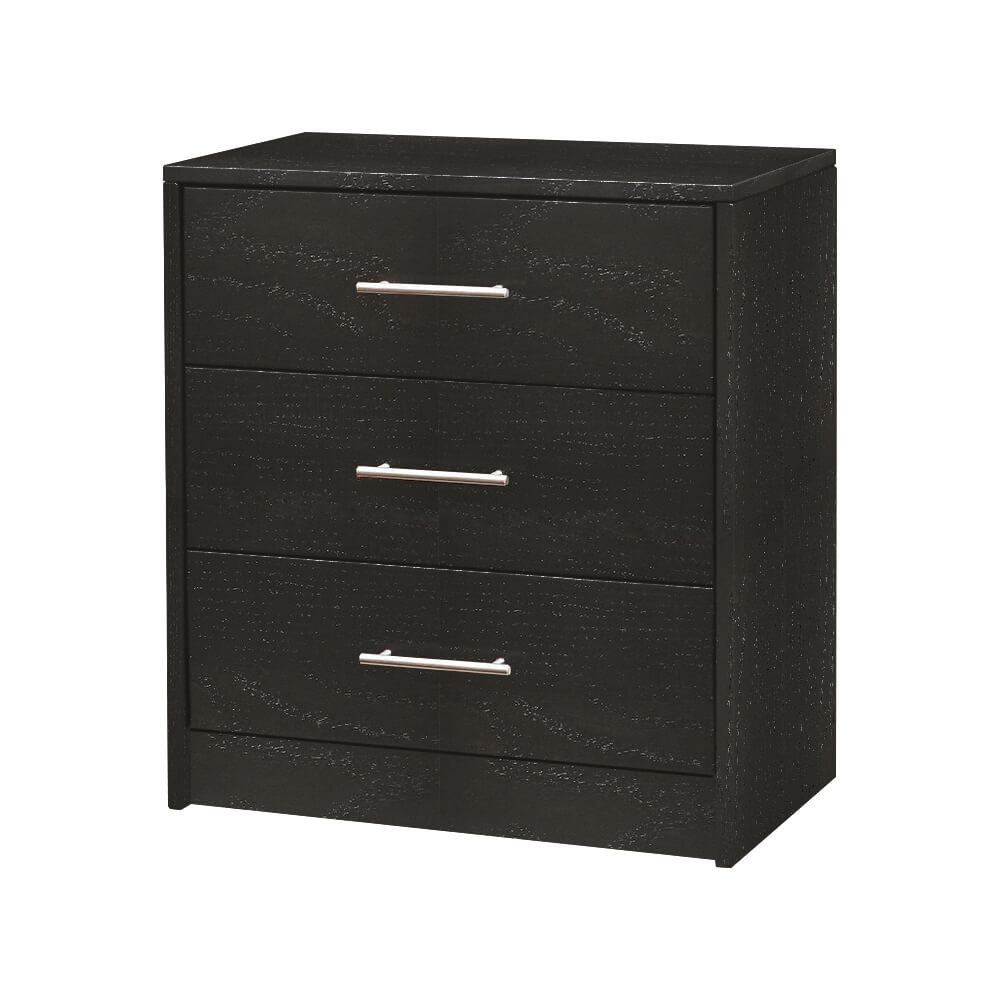 Ventura 3 Drawer Nightstand