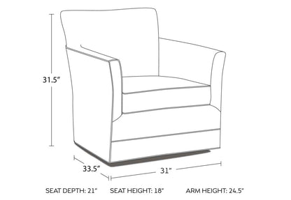 Clarissa Swivel Chair