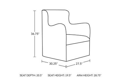 Harper Swivel Glider