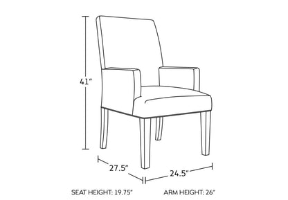 Hudson Dining Arm Chair